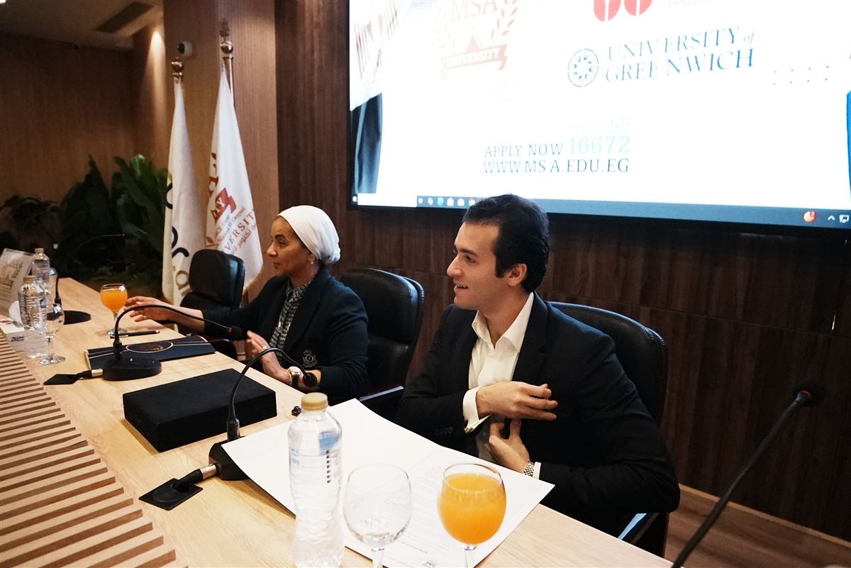 توقيع الاتفاقية مع جامعة MSA
