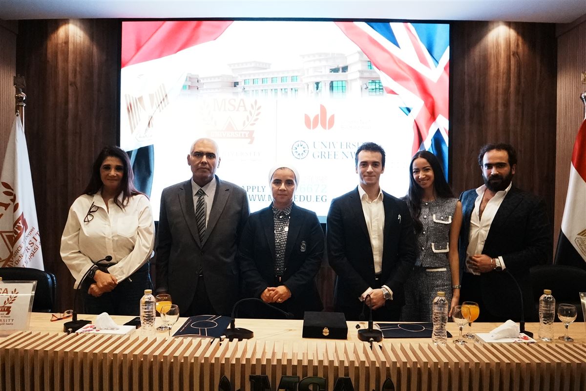 فريق Truvar.ai وجامعة MSA بعد توقيع الاتفاقية